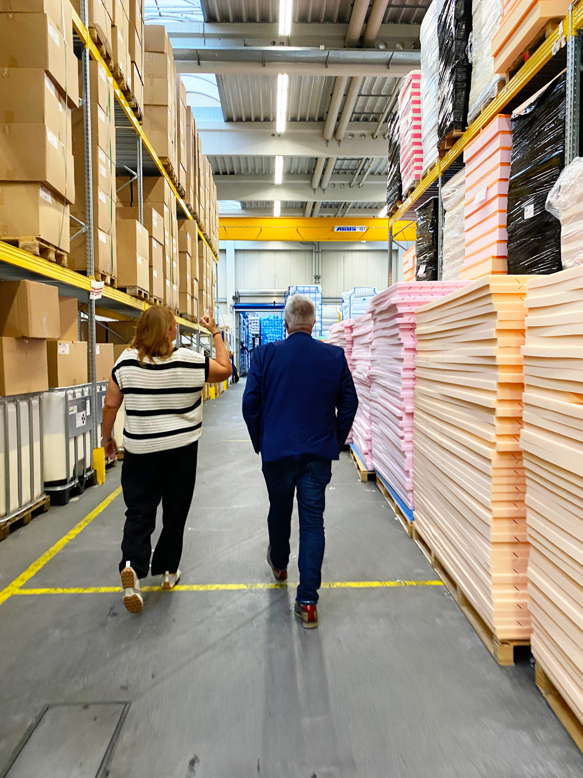 Susanne Vetter und Jens Sellhorn bei KUBIVENT in der Produktion